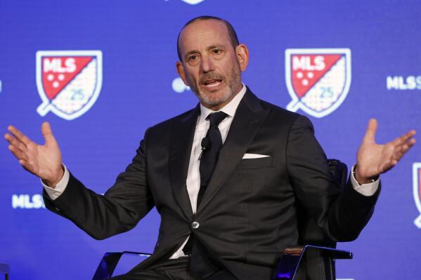 Apple MLS announce 10 year streaming partnership AP News